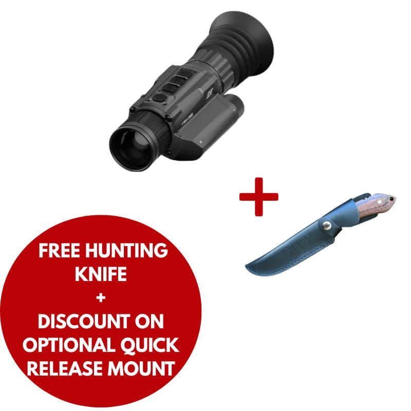 DNT Hydra HS635 with free hunting knife and quick release mount