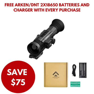 DNT Hydra LRF 650R with free 18650 batteries and charger