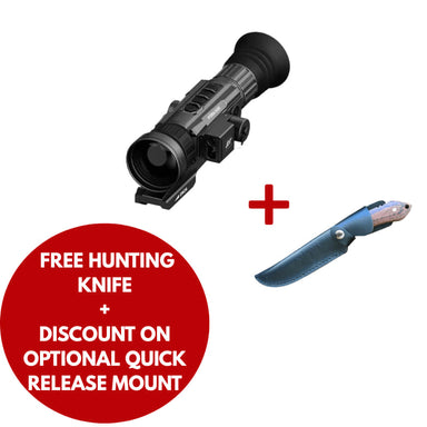 DNT Hydra LRF 650R with free hunting knife and discount on optional quicik release scope mount
