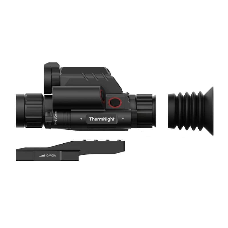DNT ThermNight TNC225R Multispectral Scope Side Exploded View