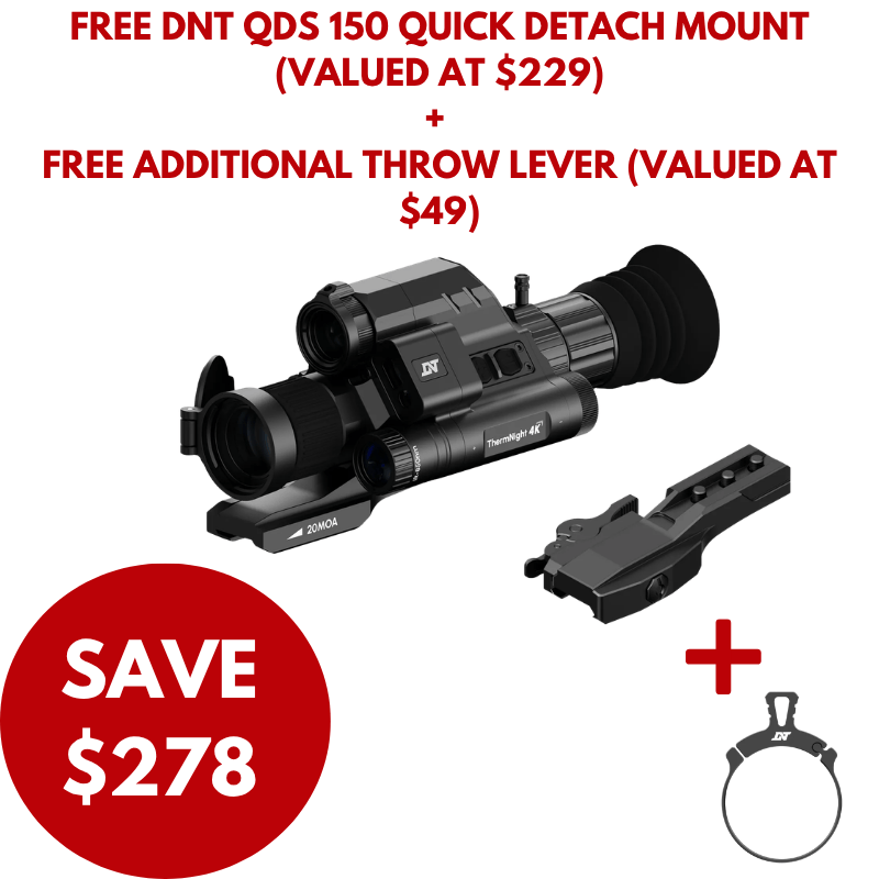 DNT Thermnight 4k TNC4K219R with QDS150 and throw lever