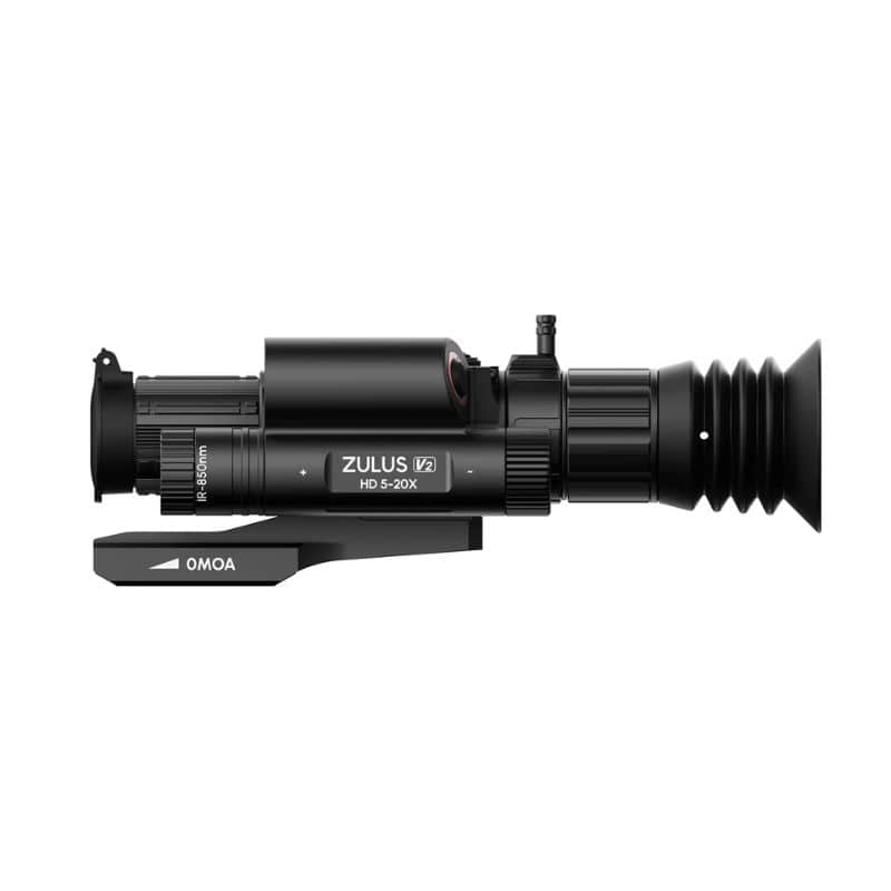 DNT ZULUS HD V2 5-20X Digital Night Vision Scope Side Left View