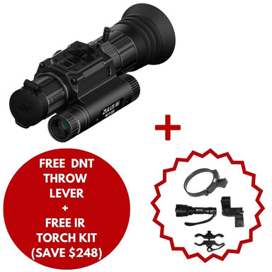 DNT Zulus HD v2 3-12 with free throw lever and ir torch kit