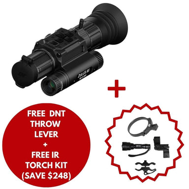 DNT Zulus HD v2 5-20 with free throw lever and ir torch kit
