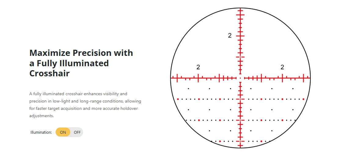 DNT The One 7-35X56 FFP TOR MOA Crosshair