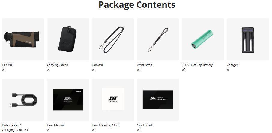 DNT Hound H325R whats in the box