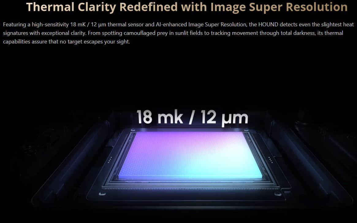 DNT Hound H635R 18mk and 12 micron sensor