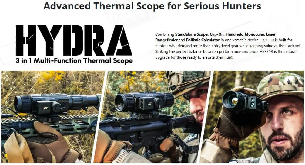 DNT Hydra LRF 335R3 in 1 functionality