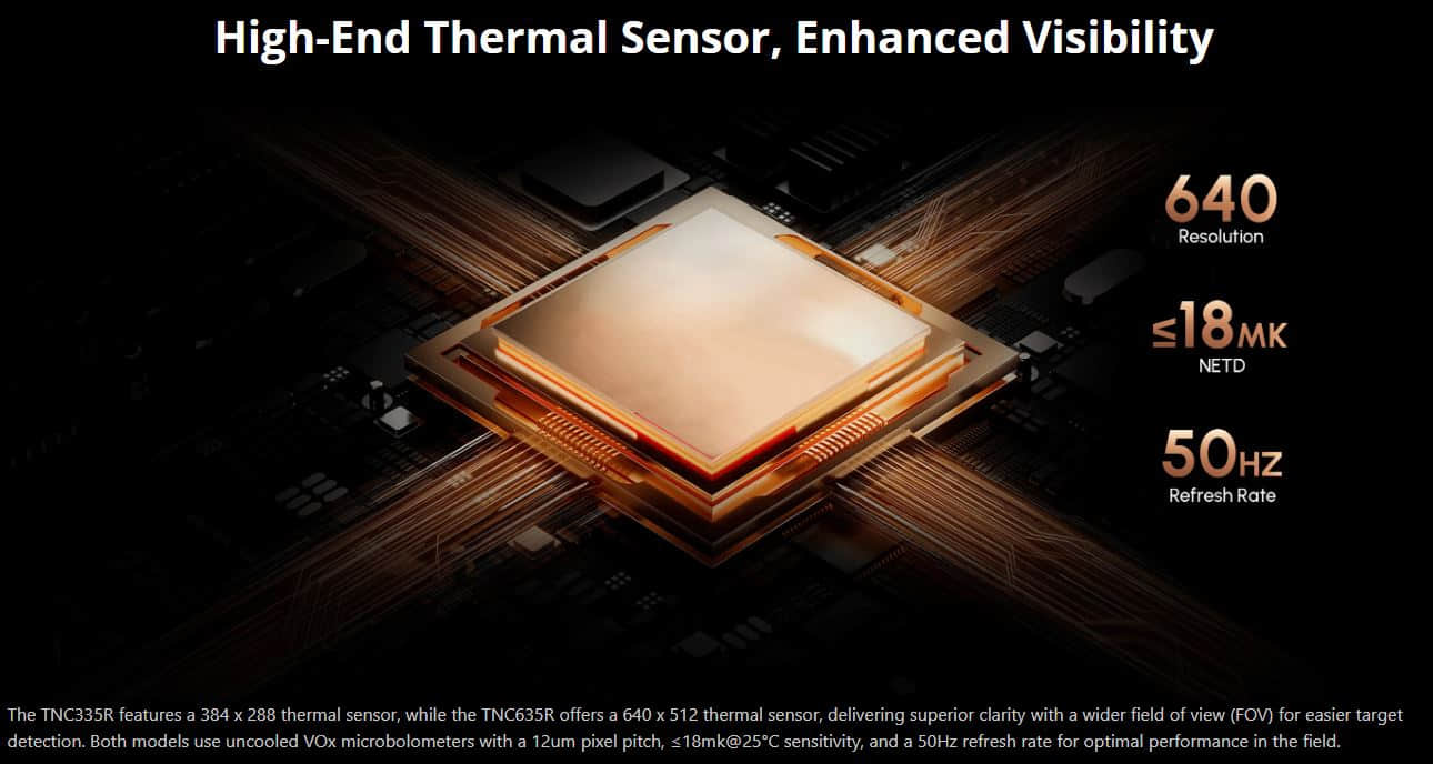 DNT ThermNight TNC635R Multispectral Scope 640px sensor