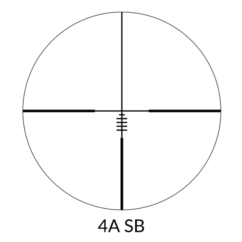 Delta Titanium HD 2.5-15x56 4A Reticle