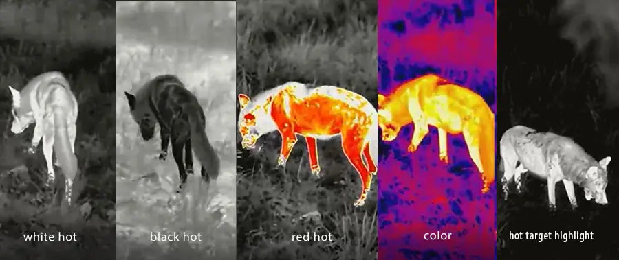 Different Thermal Colour Palletes
