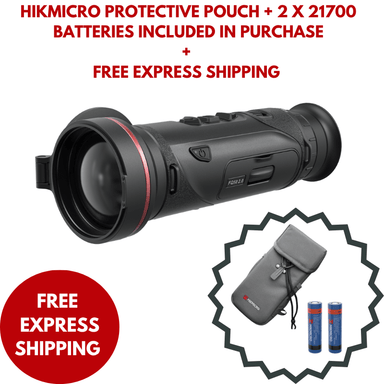 FQ502.0 with PROTECTIVE POUCH + 2 X 21700 BATTERIES 