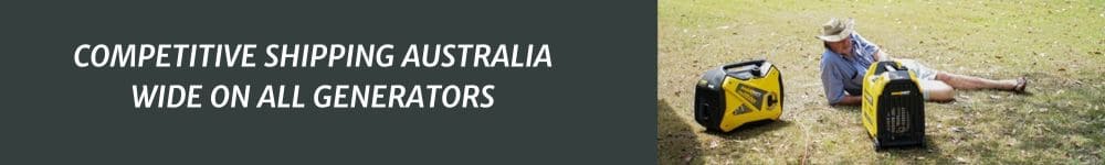Generators with Competitve Shipping Australia Wide