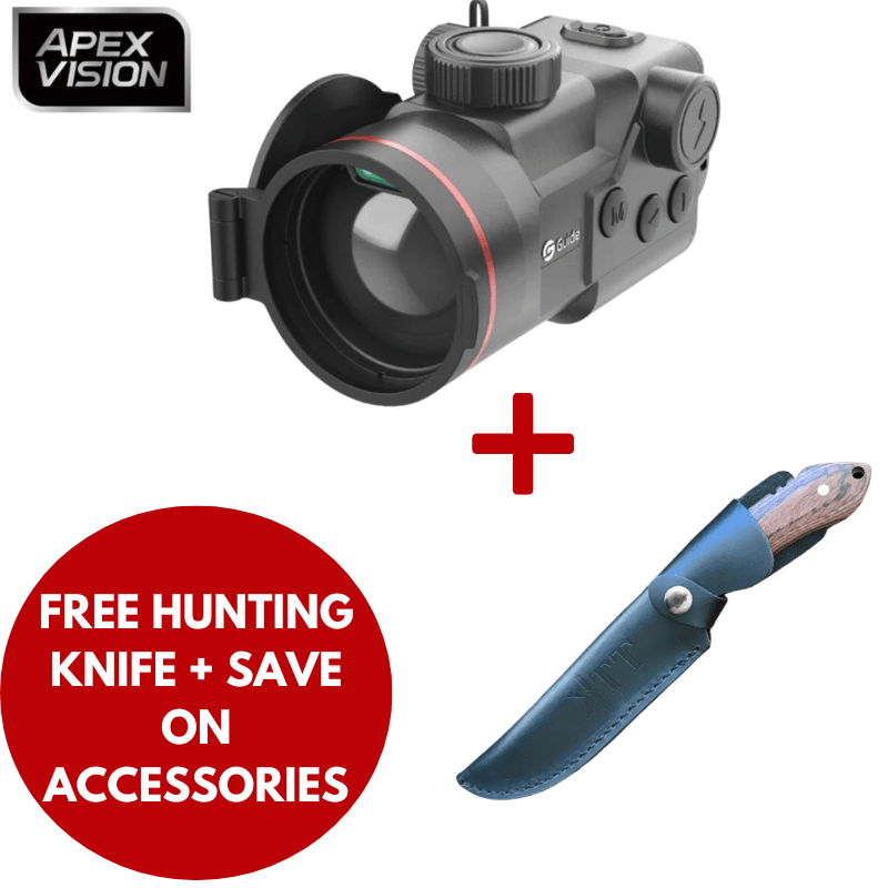 Guide TB650LS Thermal Clip-On with free hunting knife