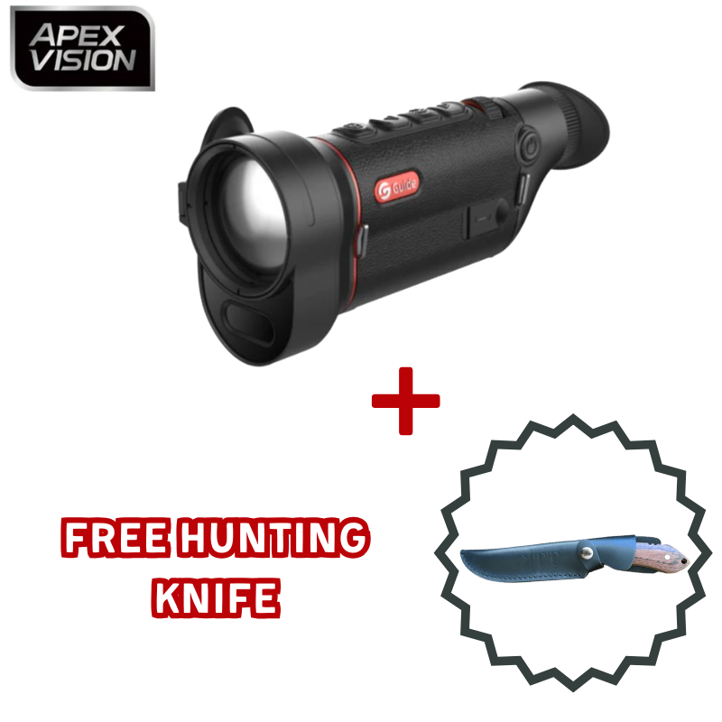 Guide TD650LS Thermal Monocular with free hunting knife