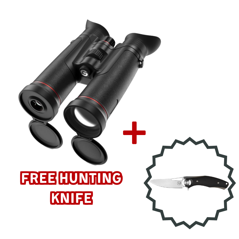 Guide TN450L 2.0 Thermal Binoculars free shipping and free hunting knife