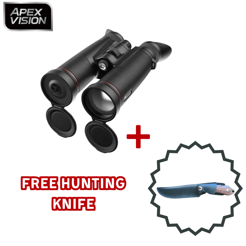 Guide TN450LS 2.0 Thermal Binoculars with free hunting knife