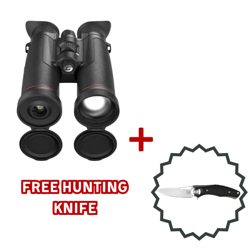 Guide TN650L 2.0 Thermal Binoculars with free shipping and free hunting knife