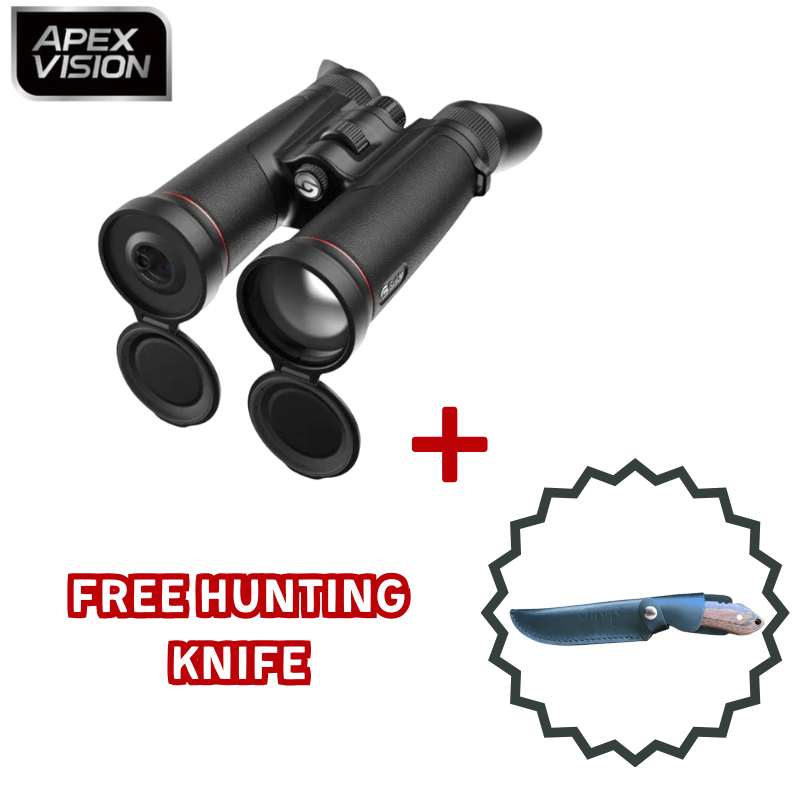 Guide TN650LS 2.0 Thermal Binoculars with free hunting knife