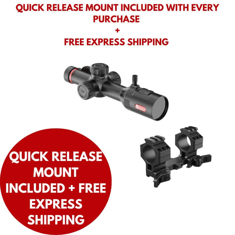 Guide TU425C 3.0 Thermal Scope with quick release mount included and free shipping