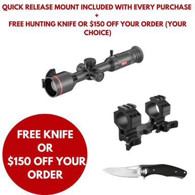 Guide TU435 3.0 Thermal Scope with Quick Release Mount Free Knife or $150 off your order