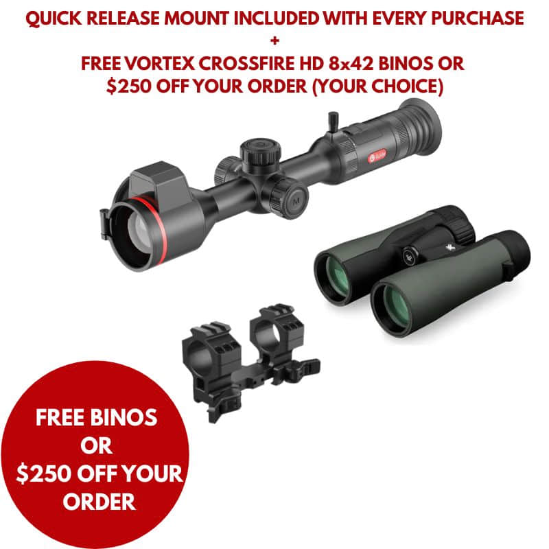 Guide TU435 LRF 3.0 Thermal Scope with Quick Release Mount Free Knife or $250 off your order