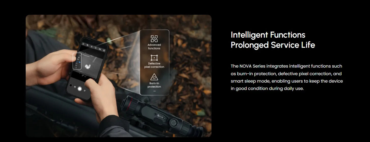 Guide Nova N635S Thermal Scope Intelligent Function