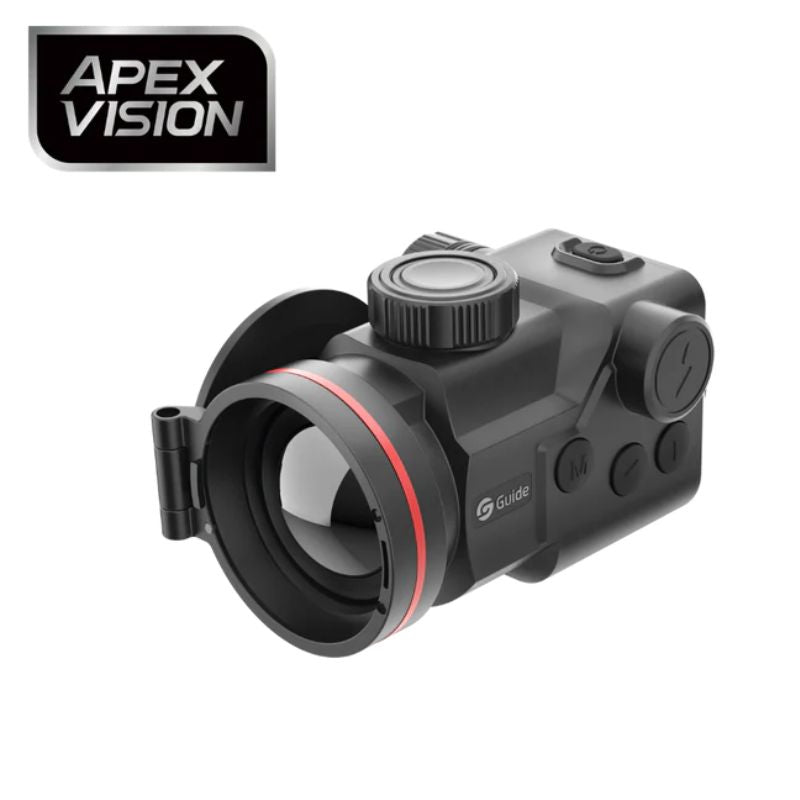 Guide TB650S Thermal Clip-On Right Side View Objective Lens
