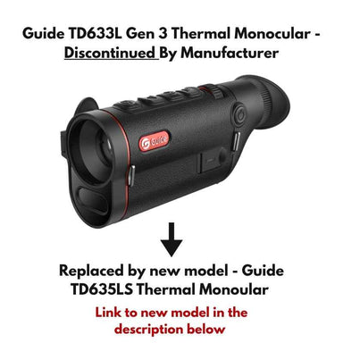Guide TD633L Gen 3 Thermal Monocular Right Side View