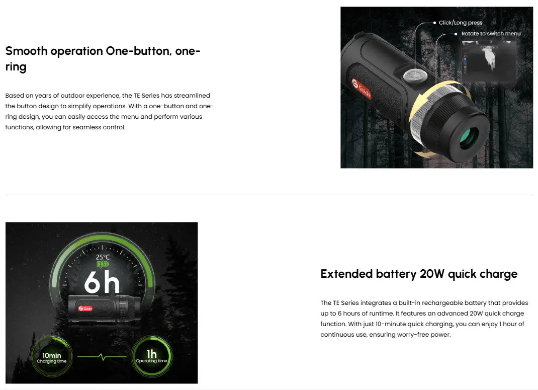 Guide TE421 Thermal Monocular