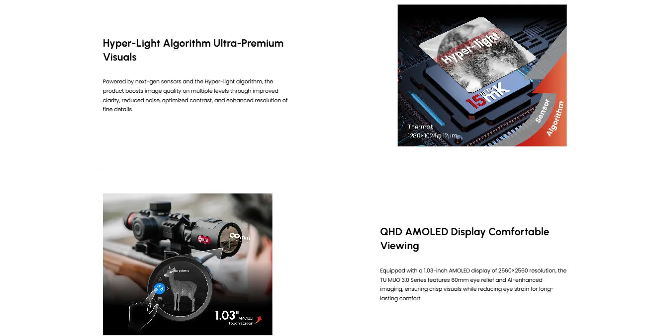 Guide TU1260MS Thermal Scope Feature 3