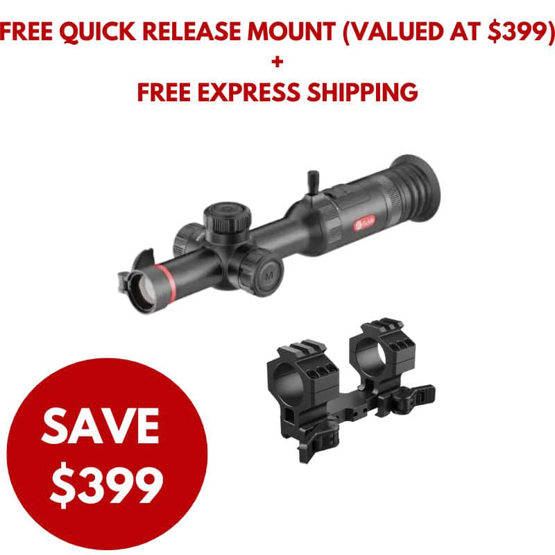 Guide TU425SE 3.0 Thermal Scope with Quick Release Mount and Free Shipping