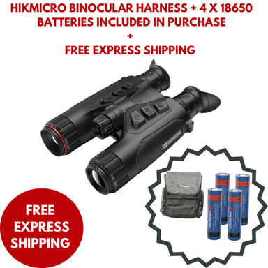 HABROK 4K HQ35L with Binocular Harness + 4 x 18650 BATTERIES 