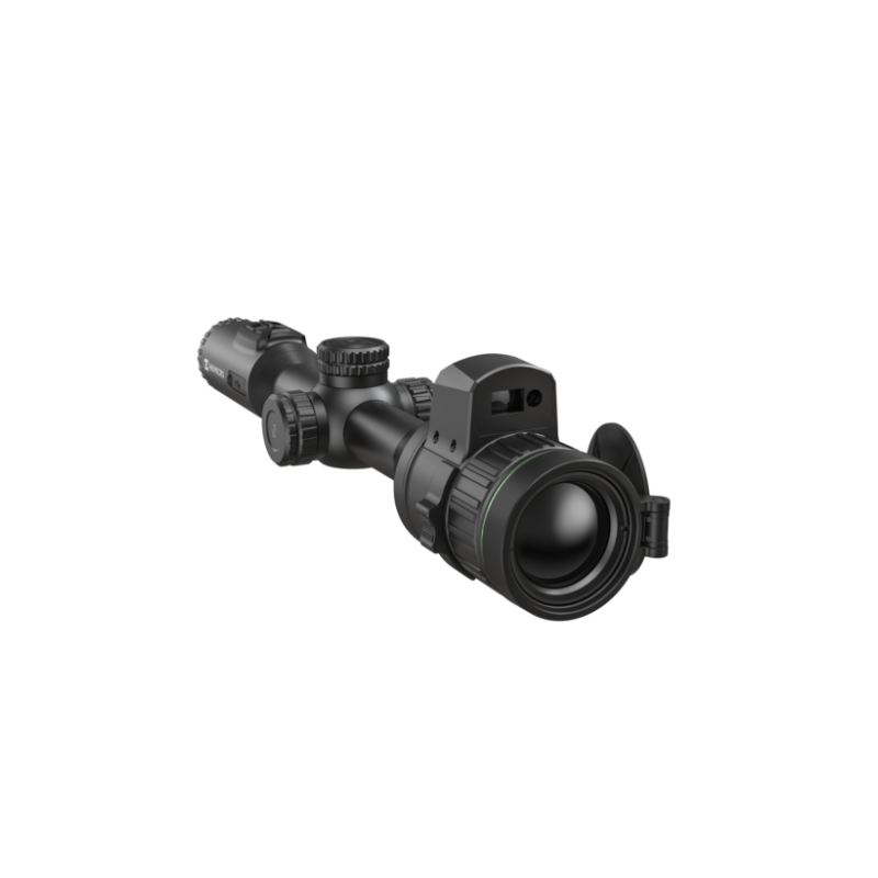 HIKMICRO Alpex 4K A50EL Night Vision Optic with LRF Uncapped Front View 1