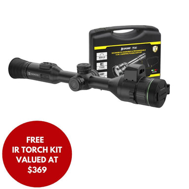 HIKMICRO Alpex 4K A50EL Night Vision Optic with LRF and free ir torch kit