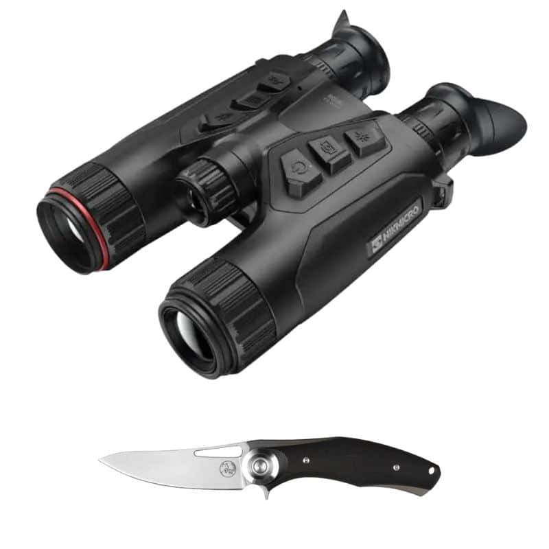 HIKMICRO Habrok 4k HQ35L(N) Multi-Spectrum Binocular Top Front View