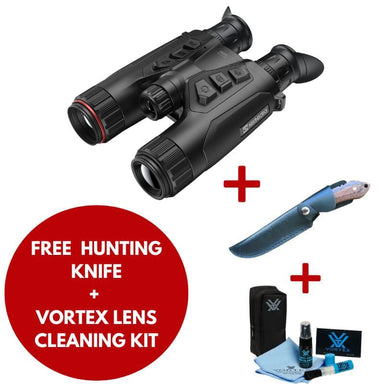 HIKMICRO Habrok 4k HQ35L(N) Multi-Spectrum Binocular with free hunting knife and lens cleaning kit