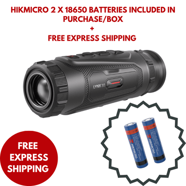HIKMICRO Lynx LH25 3.0 with 2 18650 batteries