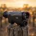 HIKMICRO Condor CH25L on top of a Vineyard / Orchard Post