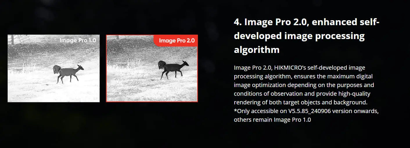 HIKMICRO Falcon FQ25 Thermal Monocular Image Pro 2 feature