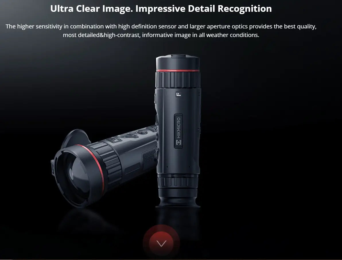HIKMICRO Falcon FQ25 Thermal Monocular Image Quality Banner