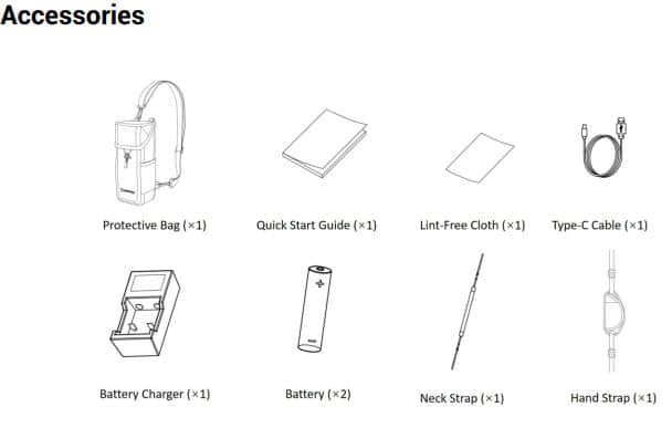 HIKMICRO Falcon FQ35 2.0 Thermal Monocular whats in the box