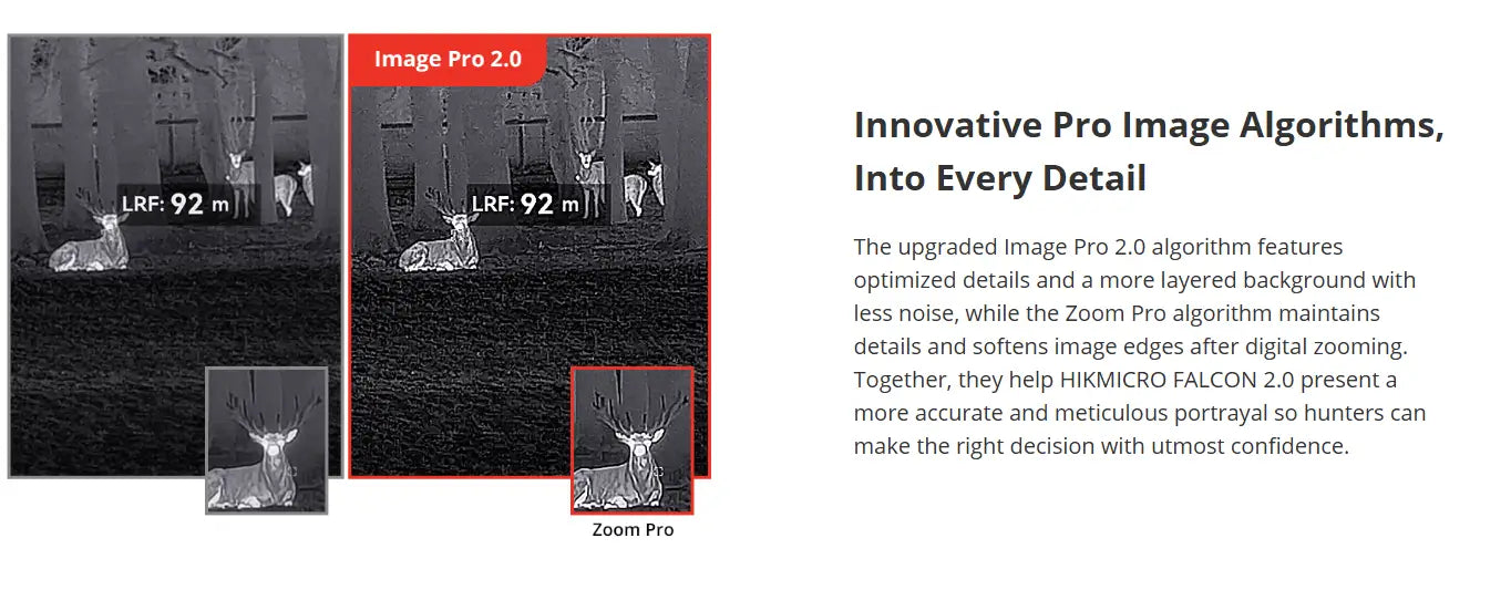 HIKMICRO Falcon FQ50 2.0 Thermal Monocular Image Pro 2 Feature