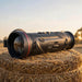 HIKMICRO Falcon FQ50 2.0 Thermal Monocular on top of a Hay Bale