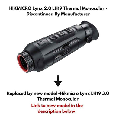 HIKMICRO Lynx 2.0 LH19 Thermal Monocular Left Side View