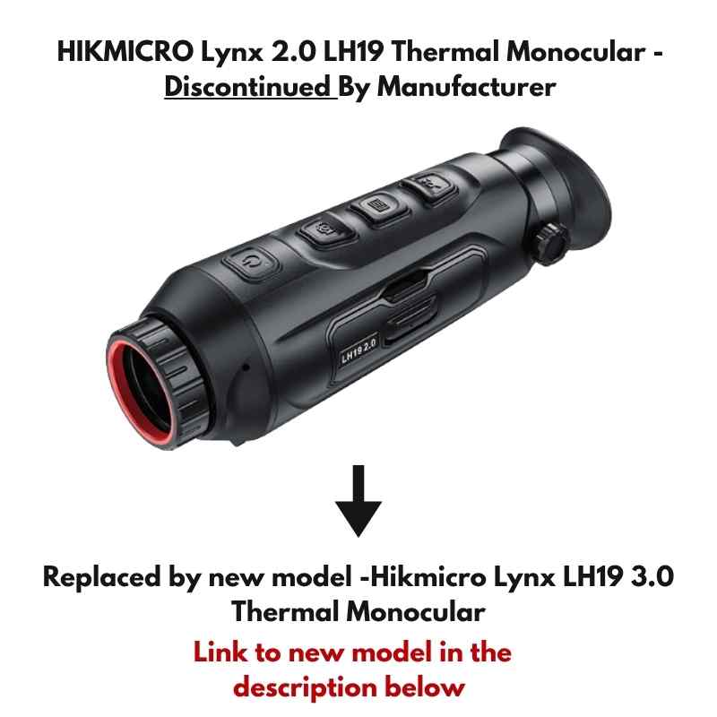 HIKMICRO Lynx 2.0 LH19 Thermal Monocular Left Side View