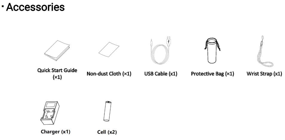 HIKMICRO Lynx 2.0 LH25 Thermal Monocular whats in the box