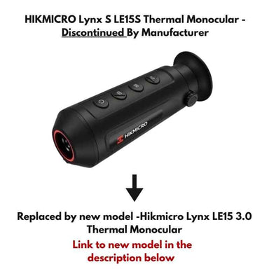 HIKMICRO Lynx S LE15S Thermal Monocular Left Side View