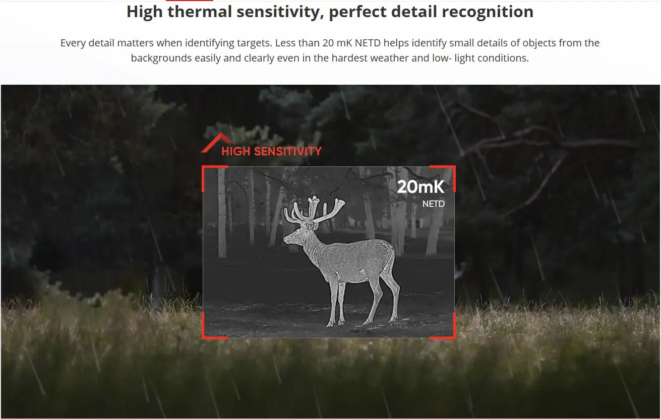 HIKMICRO Panther 2.0 PH35L Thermal Scope  20mk thermal sensor