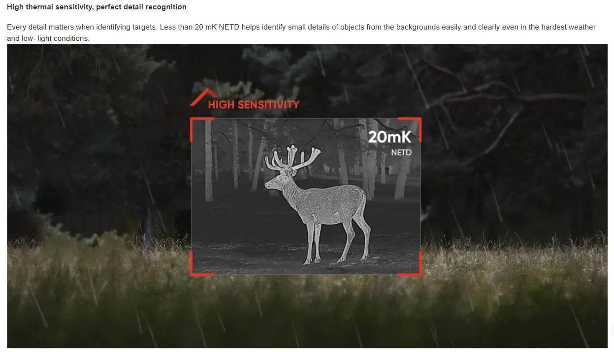 HIKMICRO Panther 2.0 PH35L Thermal Scope Whitehot